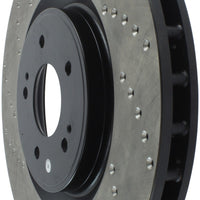 Stoptech StopTech 08-16 Mitsubishi Lancer Sport Drilled Right Front Rotor - Brakes Rotors & Pads
