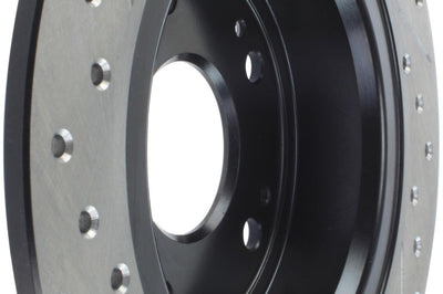 Stoptech StopTech 09-10 Acura TSX / 08-10 Honda Accord Coupe/05-10 Sedan Left Rear Slotted & Drilled Rotor - Brakes