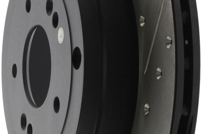 Stoptech StopTech 10 Hyundai Genesis Coupe w/ Factory Brembo Slotted & Drilled Left Rear Rotor - Brakes Rotors Pads