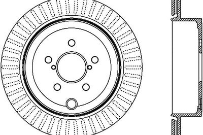 Stoptech 10 Subaru Legacy Rear CRYO-STop Rotor - Brakes Rotors & Pads