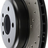 Stoptech StopTech 11-13 BMW 550i Rear Left Drilled Sport Brake Rotor - Brakes Rotors & Pads