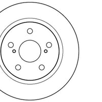 Stoptech StopTech 11-13 Scion tC Rear Slotted Right Sport Brake Rotor - Brakes Rotors & Pads