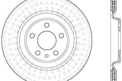 Stoptech StopTech 12-13 Audi A6 Quattro/11-12 A7 Quattro / 10-13 S4 Rear Right Cryo Slotted Rotor - Brakes Rotors & Pads