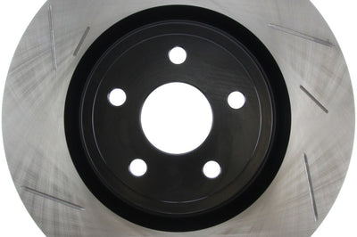 Stoptech StopTech 12-13 Jeep SRT8 Front Right Slotted Sport Brake Rotor - Brakes Rotors & Pads