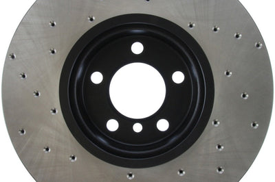 Stoptech StopTech 12-15 BMW 335i Drilled Left Front Rotor - Brakes Rotors & Pads