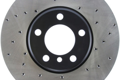 Stoptech StopTech 12-15 BMW 335i Drilled Left Front Rotor - Brakes Rotors & Pads