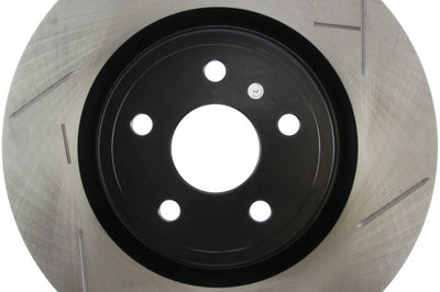 Stoptech StopTech 12-18 Jeep Grand Cherokee SRT8 (380mm Front Disc) Left Slotted Sport Brake Rotor - Brakes Rotors &
