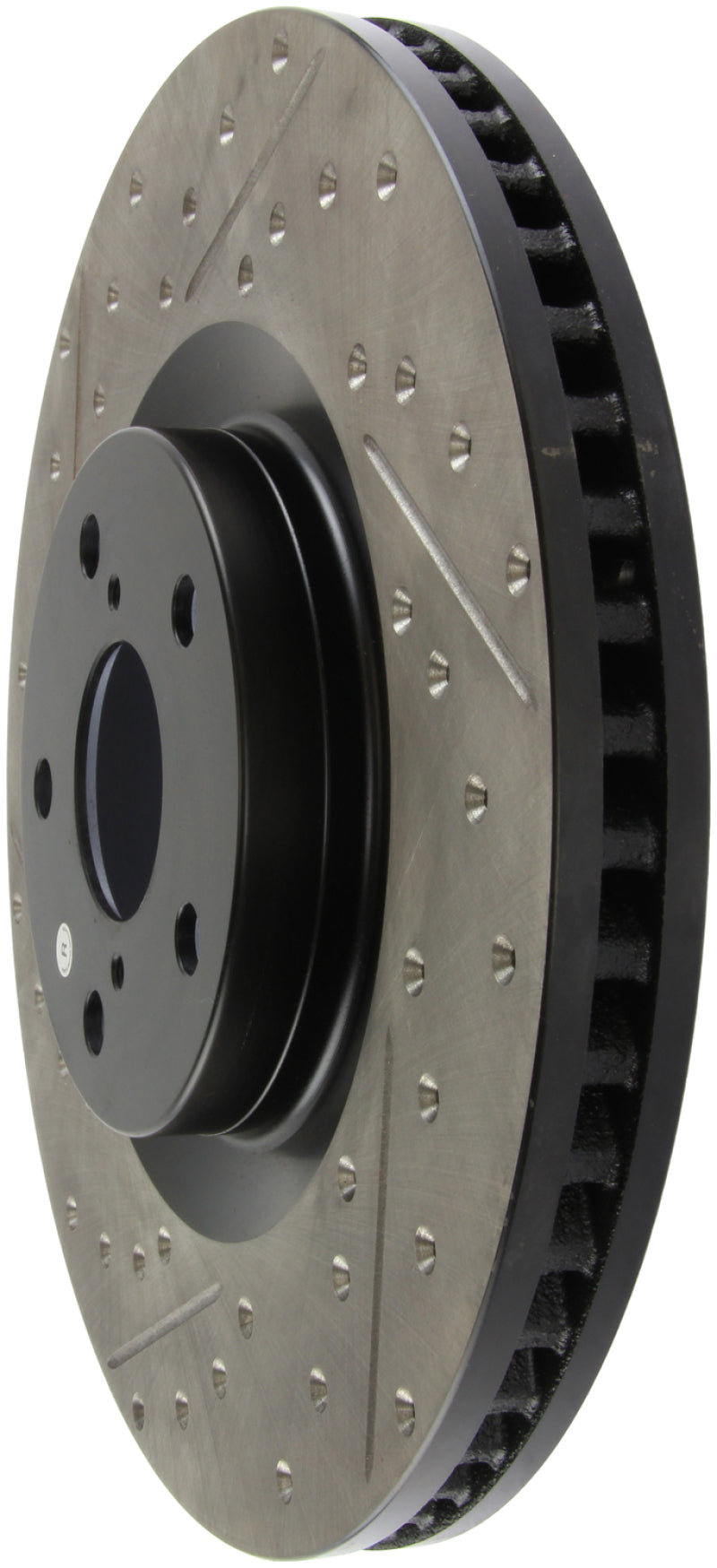 Stoptech StopTech 14 Lexus IS Slotted & Drilled Front Righ Rotor - Brakes Rotors Pads