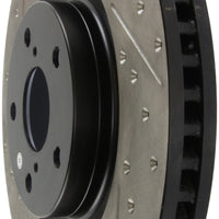Stoptech StopTech 14 Lexus IS Slotted & Drilled Front Righ Rotor - Brakes Rotors Pads