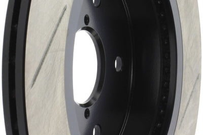 Stoptech StopTech 16-17 Subaru WRX w/EyeSight Technology Sport Slotted Rear Right Rotor - Brakes Rotors & Pads