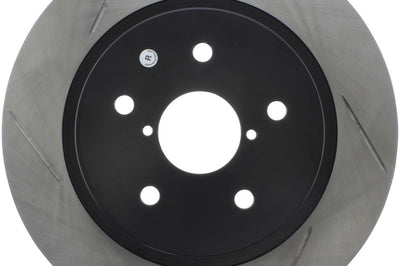 Stoptech StopTech 16-17 Subaru WRX w/EyeSight Technology Sport Slotted Rear Right Rotor - Brakes Rotors & Pads