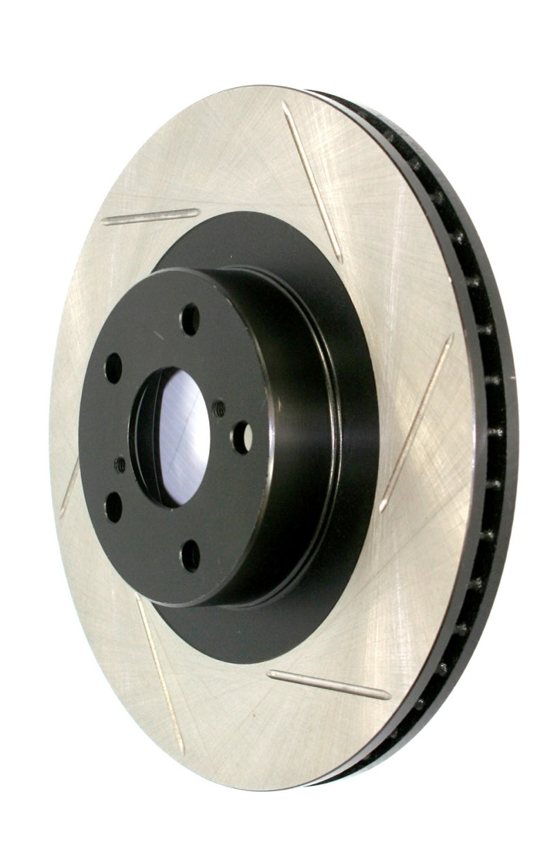 Stoptech StopTech 16-18 Honda Civic Rear Left Sport Slotted Rotor - Brakes Rotors & Pads