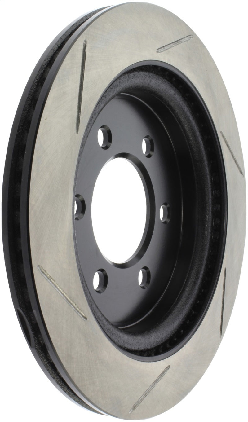 Stoptech StopTech 2018 Ford F-150 Sport Slotted Rear Left Brake Rotor - Brakes Rotors & Pads