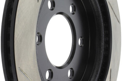 Stoptech StopTech 2018 Ford F-150 Sport Slotted Rear Left Brake Rotor - Brakes Rotors & Pads