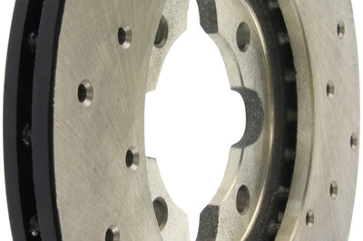 Stoptech StopTech 82-85 Toyota Celica Supra Drilled Front Right Rotor - Brakes Rotors & Pads