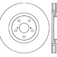 Stoptech StopTech 93-98 Toyota Supra Turbo Drilled Right Front Rotor - Brakes Rotors & Pads