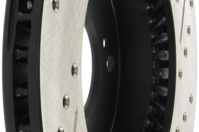 Stoptech StopTech 97-01 Acura Integra Type R / Honda CR-V Slotted & Drilled Right Front Rotor - Brakes Rotors Pads