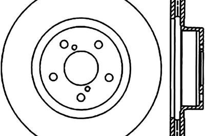 Stoptech 98-02/02 Subaru Forester/98-10 Impreza CRYO Rotor - Brakes Rotors & Pads