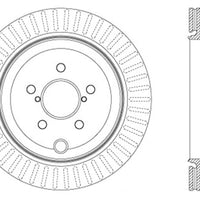Stoptech StopTech Drilled Sport Brake Rotor - Brakes Rotors & Pads