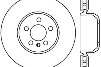 Stoptech StopTech Drilled Sport Brake Rotor - Brakes Rotors & Pads