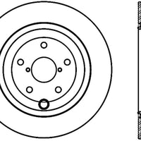 Stoptech StopTech Drilled Sport Brake Rotor - Brakes Rotors & Pads