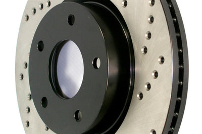 Stoptech StopTech Drilled Sport Brake Rotor - Brakes Rotors & Pads