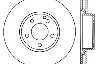 Stoptech StopTech Drilled Sport Brake Rotor - Brakes Rotors & Pads