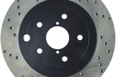 Stoptech StopTech Drilled Sport Brake Rotor - Brakes Rotors & Pads