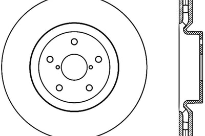 Stoptech StopTech Drilled Sport Brake Rotor - Brakes Rotors & Pads