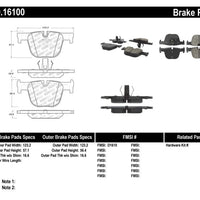 Stoptech StopTech Performance Brake Pads - Brakes Rotors &