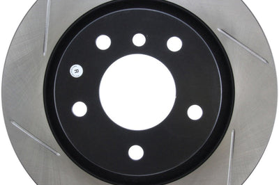 Stoptech StopTech Power Slot 00 BMW 323 Series/01-07 325 Series/99-00 328 Series Rear Right Slotted Rotor - Brakes