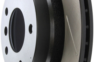 Stoptech StopTech Power Slot 00 BMW 323 Series/01-07 325 Series/99-00 328 Series Rear Right Slotted Rotor - Brakes