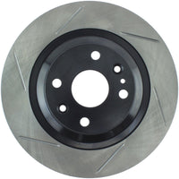 Stoptech StopTech Power Slot 01-05 Mazda Miata Sport Suspension/Turbo SportStop Slotted Rear Right Rotor - Brakes