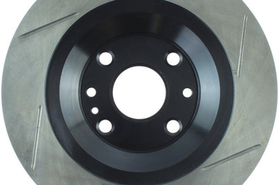 Stoptech StopTech Power Slot 01-05 Mazda Miata Sport Suspension/Turbo SportStop Slotted Rear Right Rotor - Brakes