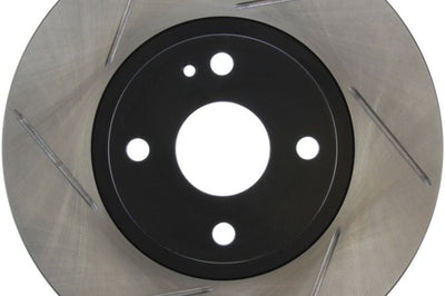Stoptech StopTech Power Slot 01-05 Mazda Miata Sport Suspension/Turbo SportStop Slotted Front Right Rotor - Brakes