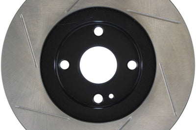 Stoptech StopTech Power Slot 01-05 Mazda Miata Sport Suspension/Turbo SportStop Slotted Front Left Rotor - Brakes