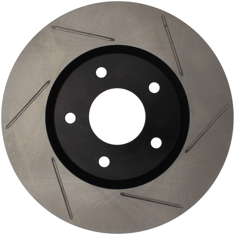 Stoptech StopTech Power Slot 03-05 350Z / 03-04 G35 / G35X SportStop Slotted Front Left Rotor - Brakes Rotors & Pads