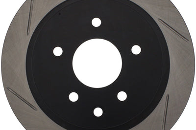 Stoptech StopTech Power Slot 03-05 350Z / 03-04 G35 / G35X SportStop Slotted Rear Right Rotor - Brakes Rotors & Pads
