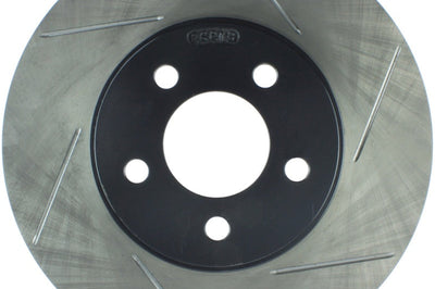 Stoptech StopTech Power Slot 03-08 Crown Victoria/Grand Marquis/Lincoln Town Car Front Left Slotted Rotor - Brakes