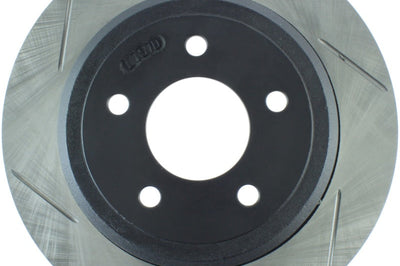 Stoptech StopTech Power Slot 03-08 Crown Victoria/Grand Marquis Rear Right Slotted Rotor - Brakes Rotors & Pads