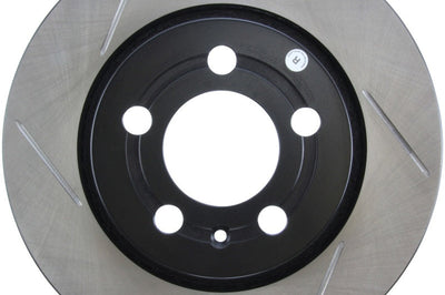 Stoptech StopTech Power Slot 04-06 Audi TT Quattro / 04 VW Golf R32 Right Rear Slotted Rotor - Brakes Rotors & Pads