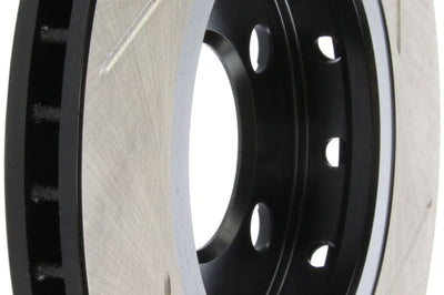Stoptech StopTech Power Slot 04-06 Audi TT Quattro / 04 VW Golf R32 Right Rear Slotted Rotor - Brakes Rotors & Pads