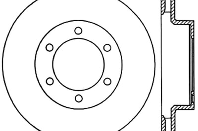 Stoptech StopTech Power Slot 05-09 Toyota Tacoma/03-09 4 Runner Slotted Left Front Cryo Rotor - Brakes Rotors & Pads