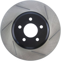 Stoptech StopTech Power Slot 05-10 Mustang GT V8-4.6L Front Left Slotted Rotor - Brakes Rotors & Pads