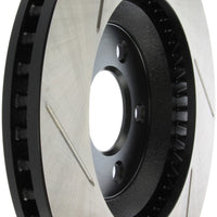 Stoptech StopTech Power Slot 05-10 Mustang GT V8-4.6L Front Left Slotted Rotor - Brakes Rotors & Pads