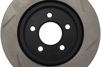 Stoptech StopTech Power Slot 05-10 Mustang V6/4.0L / GT V8-4.6L Rear Right Slotted Rotor - Brakes Rotors & Pads