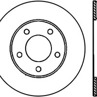 Stoptech StopTech Power Slot 05-10 Mustang V6/4.0L / GT V8-4.6L Rear Right CRYO Rotor - Brakes Rotors & Pads