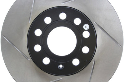 Stoptech StopTech Power Slot 05-10 VW Jetta (except Wagon) Front Left Slotted Rotor - Brakes Rotors & Pads