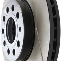Stoptech StopTech Power Slot 05-10 VW Jetta (except Wagon) Front Left Slotted Rotor - Brakes Rotors & Pads