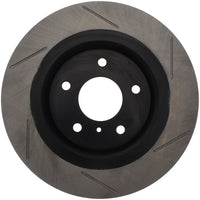 Stoptech StopTech Power Slot 06-07 350Z / 05-07 G35 / G35X SportStop Slotted Front Left Rotor - Brakes Rotors & Pads